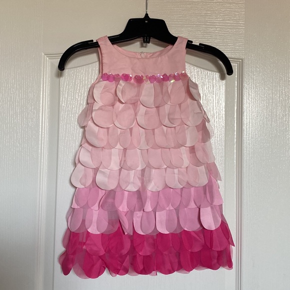 BISCOTTI Collezioni Toddler Girls Formal Pink Dress - Picture 1 of 6